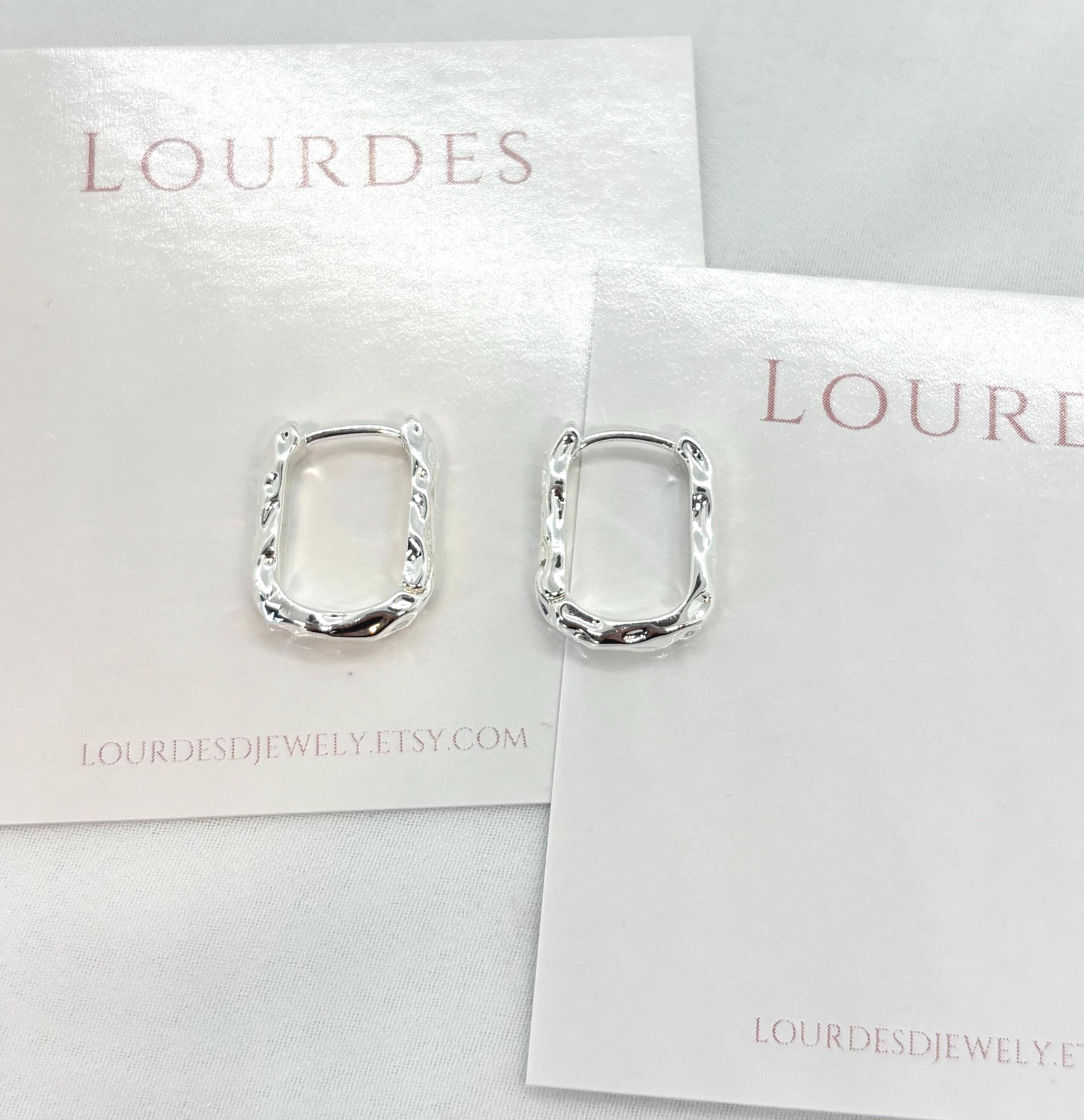 Square Minimalist Earrings