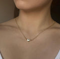 Gold Heart Choker Necklace, Handmade 3D Pendant