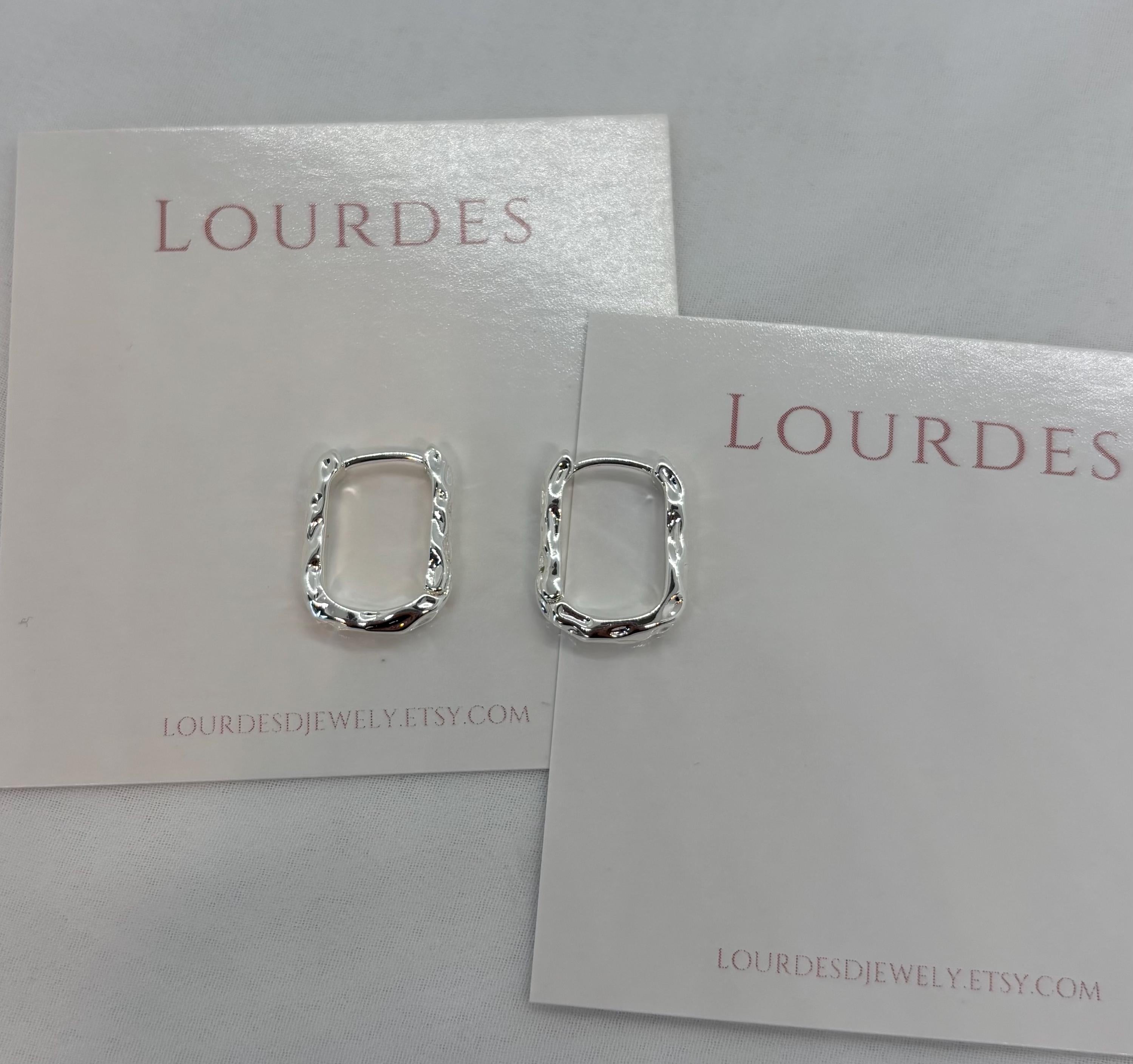 Square Minimalist Earrings