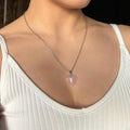 Rose Quartz Heart Pendant